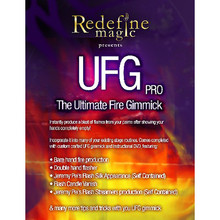 Ultimate Fire Gimmick Pro (Gimmick and DVD) by Jeremy Pei - DVD