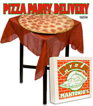 Pizza Delivery Table w/ DVD