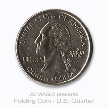 Folding Coin (US Quarter, Single Cut)