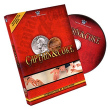 Captain and Coke (Gimmick Coins and DVD) by Blue Crown - DVD