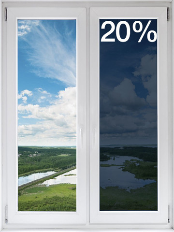 SPUTTERED Commercial and Residential Window Film (NICHROME 20)