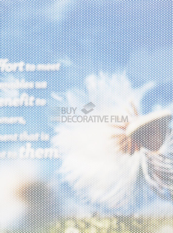 WHITE DOT Adhesive Decorative Window Film