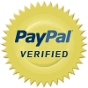Verified Merchant by PayPal, Official PayPal Seal