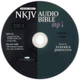 First disc of the 3 disc set - New King James Audio Bible, NKJV Bible for iPod, Voice Only