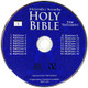 1st CD of the New Testament, CD disc with printing of which chapter is on which track - KJV Audio Bible Alexander Scourby on CD Voice Only