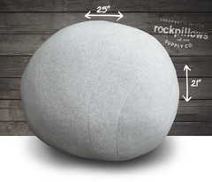 "The Big One" Rock Pillow- FREE shipping