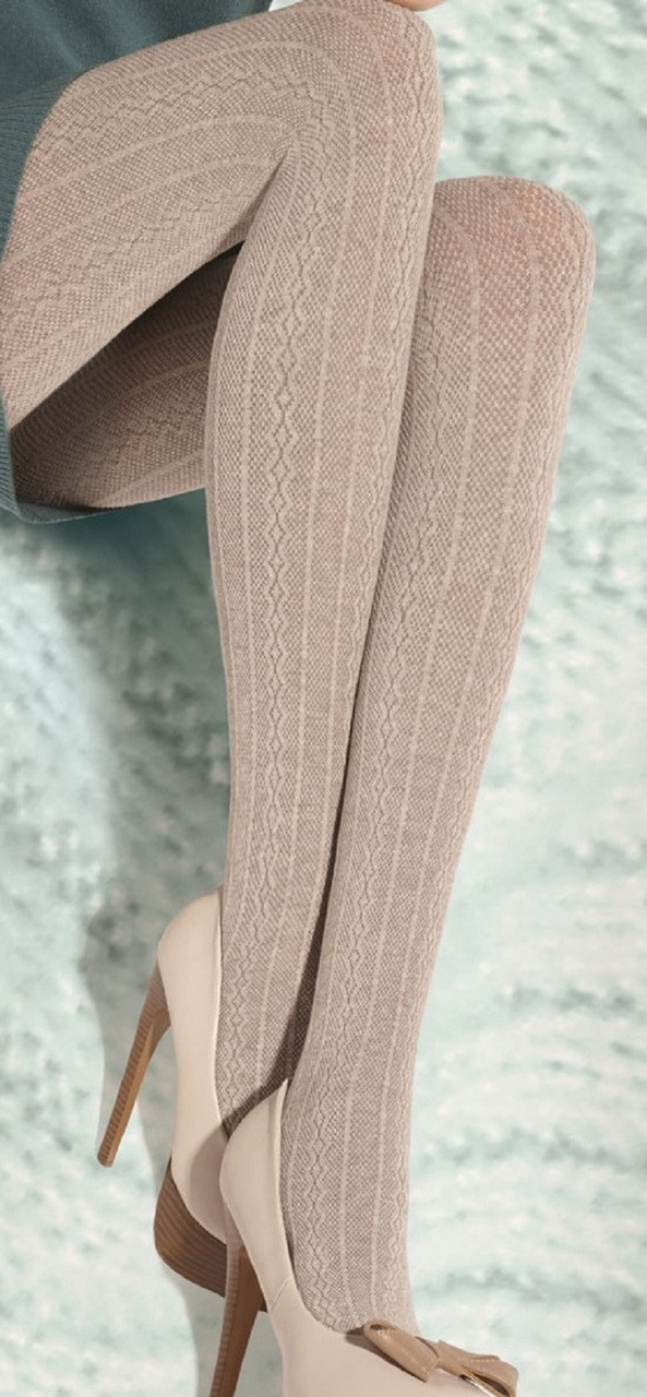 GATTA Up\u0026Go! 03 Pattern Cotton Tights 