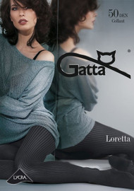 GATTA Loretta 109 Patterned Micro-fibre Tights 50 Den