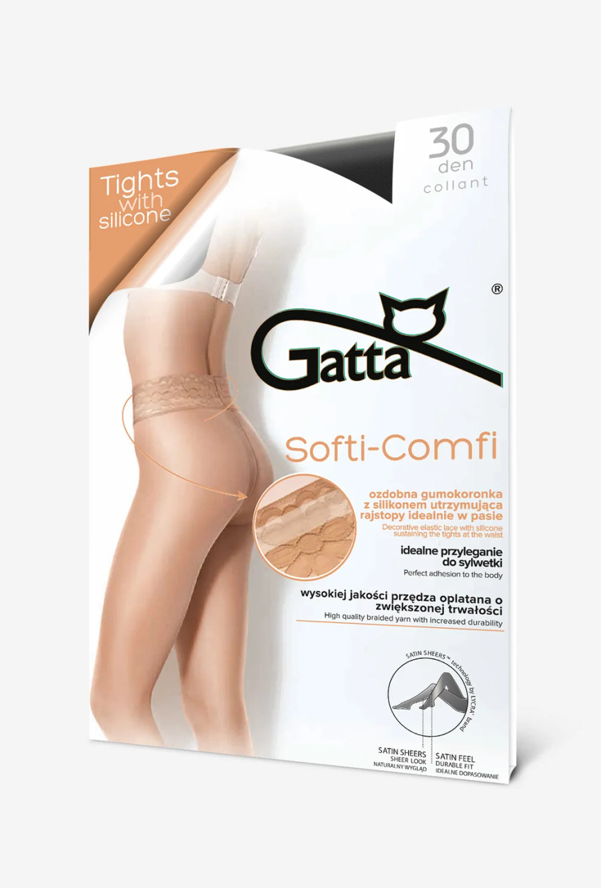 GATTA Softi-Comfi Tights 30 Den - Gatta Hosiery USA LLC