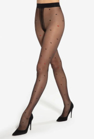 GATTA Lovely 01  Hearts Patterned Tights