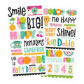 Simple Stories Color Me Happy Collection - Foam Stickers