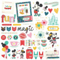 Simple Stories Happiest Place Collection - Chipboard Pieces