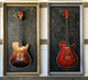 G Frames "Modern Rock Silver" Guitar or Bass Display Case 