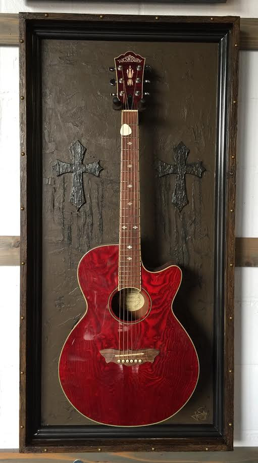 Guitar frame wall deals mount