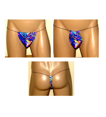Mens G String Swimwear (63  Prints and 30 Solid Color Selections)