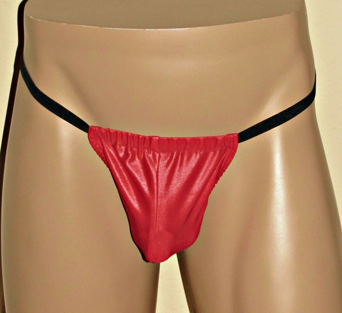 Red g hot sale string swimwear