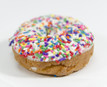 Rainbow Sprinkle White Icing Donuts