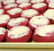 Red Velvet White Iced Donuts