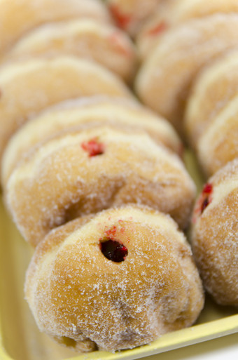Sugared Jelly Donuts