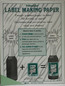 Green Label Making Paper