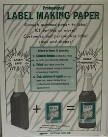 White Label Making Paper