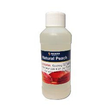 NATURAL PEACH FLAVORING EXTRACT 4 OZ