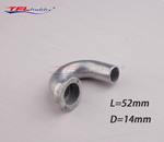 D14mm Custom Header Pipe 506B09 1PC for GP18 RC Boat Engine