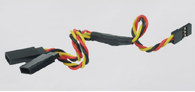 AMASS 15cm 22AWG JR Y leads, twisted wire AM-3004-4 (5pcs/bag)