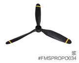 FMS 8.5x6 (3-blade) propeller FMSPROP034 for 0.8M / 800mm Zero V2 RC Plane