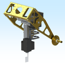 AE1000S, AZEL PEDESTAL BOX FRAME (SERVO)