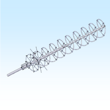 195-225-8, 195-225 MHz (8) Turn Helix Antenna