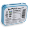 VerMints organic breath mints PepperMint 1.41 oz tin back