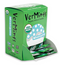VerMints Organic Wintergreen Mints – 100 Trial Packages (2 mints in each pack) in dispensing box.