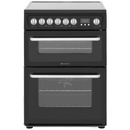 Hotpoint HARE60K Electric Cooker with Ceramic Hob - Black - B/ B Rated - BRAND NEW