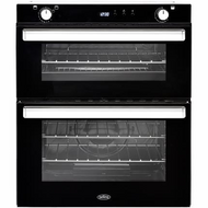 Belling BI702G Built Under Double Oven - Black - A/A Rated - GRADED
