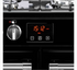 Belling Farmhouse 100DFT 100cm Dual Fuel Range Cooker - Black - GRADED