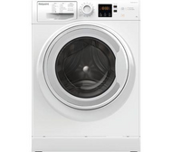  Hotpoint NSWR 843C WK UK 8 kg 1400 Spin Washing Machine - White - GRADED