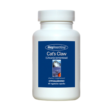 Cats Claw Capsules
Quantity - 60 vegetarian capsules
565 mg. each capsule
by Allergy Research Group