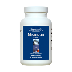 Magnesium in the citrate form.
by Allergy Research Group