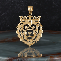 Gold Lion King DC Pendant (S/L)