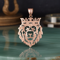 Rose Gold Lion King DC Pendant (S/L)