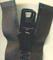 Black 72 inch Zippers
