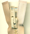 Tan 72 inch Zipper