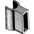 Nylon White Rail Socket