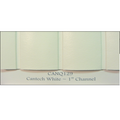 Cantech White 1 inch Channel