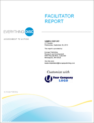 Everything DiSC Facilitator Report