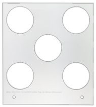 Primera Eddie Manual Tray 35mm 5 Circles (53259DTM-M0004)
