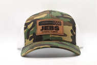 Green Camo w/ White Mesh
