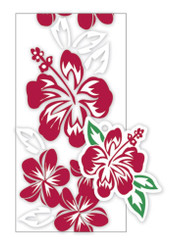 Hawaiian Candy Lei Making Kit 5 Red Hibiscus Lei Kits