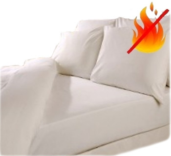 Fire Retardant Flat Bed Sheets Bs 7175 Crib 7